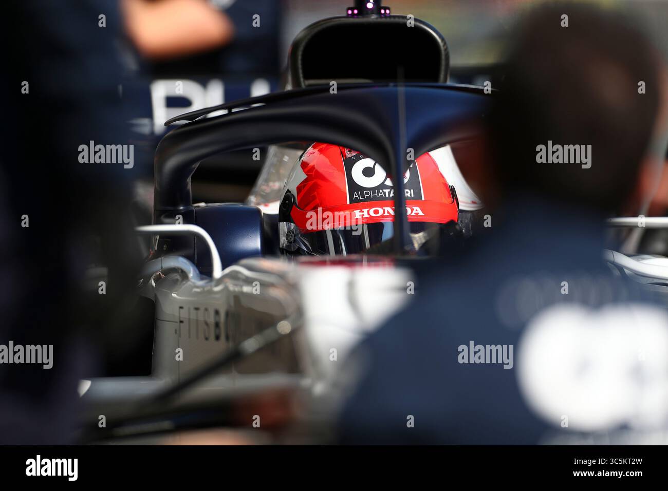 21. Februar 2020, Barcelona, Spanien: #26 Daniil Kvyat Alpha Tauri Toro Rosso Honda. Formel-1-Weltmeisterschaft 2020, . (Bild: © Federico Basile/ZUMA Wire/ZUMAPRESS.com) Stockfoto