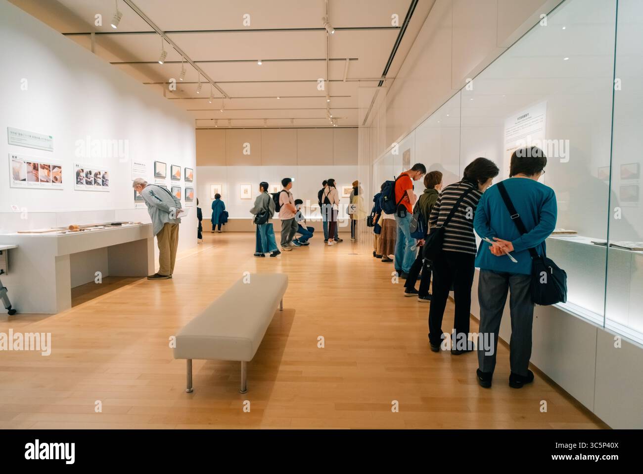 Tokio, Japan - 21. Juni 2025 das Sumida Hokusai Museum mit Exponaten zur Lebenskunst von Katsushika Hokusai in Sumida City, Tokio, Japan. Hoch q Stockfoto
