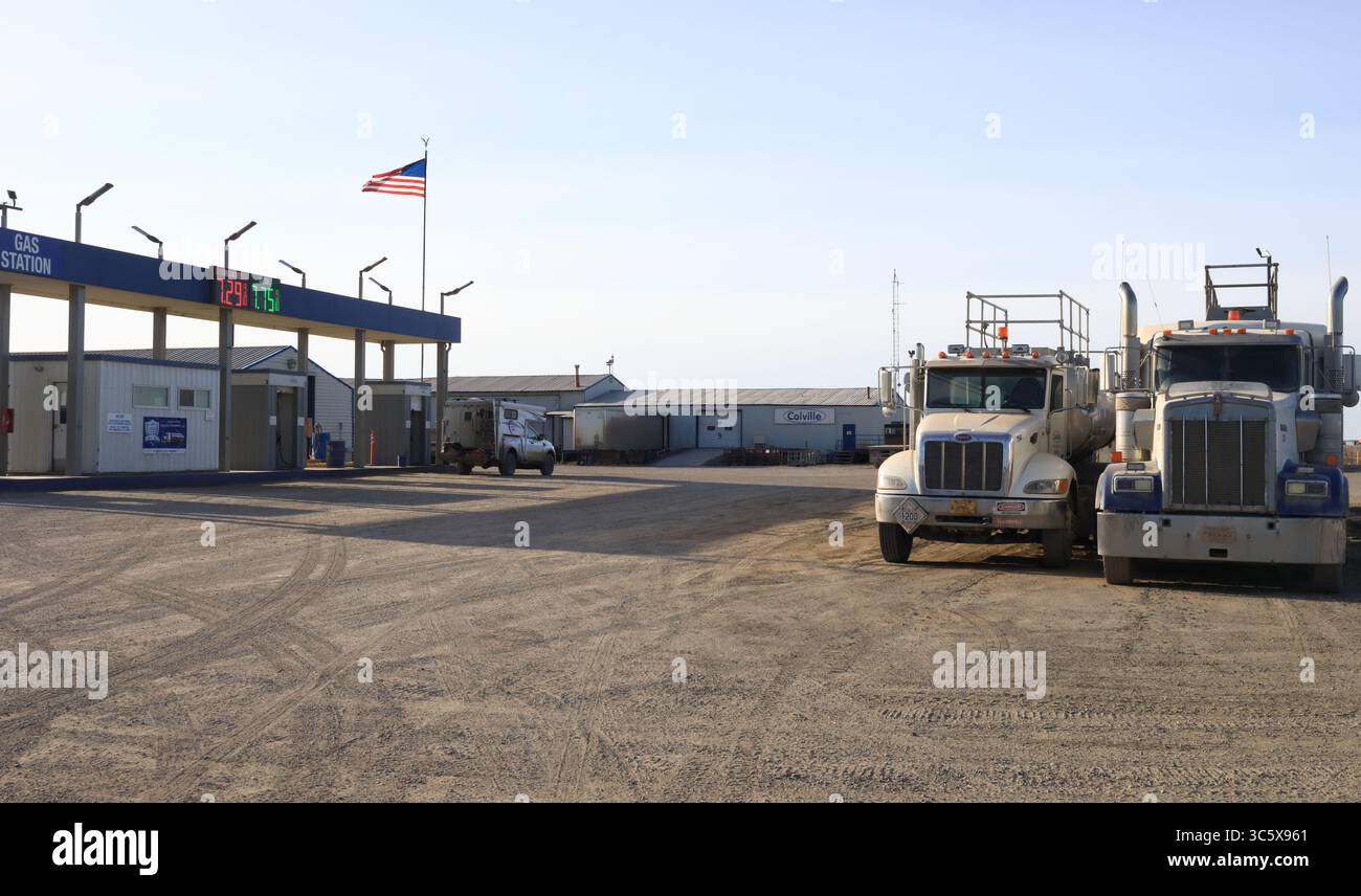 In Deadhorse Stockfoto