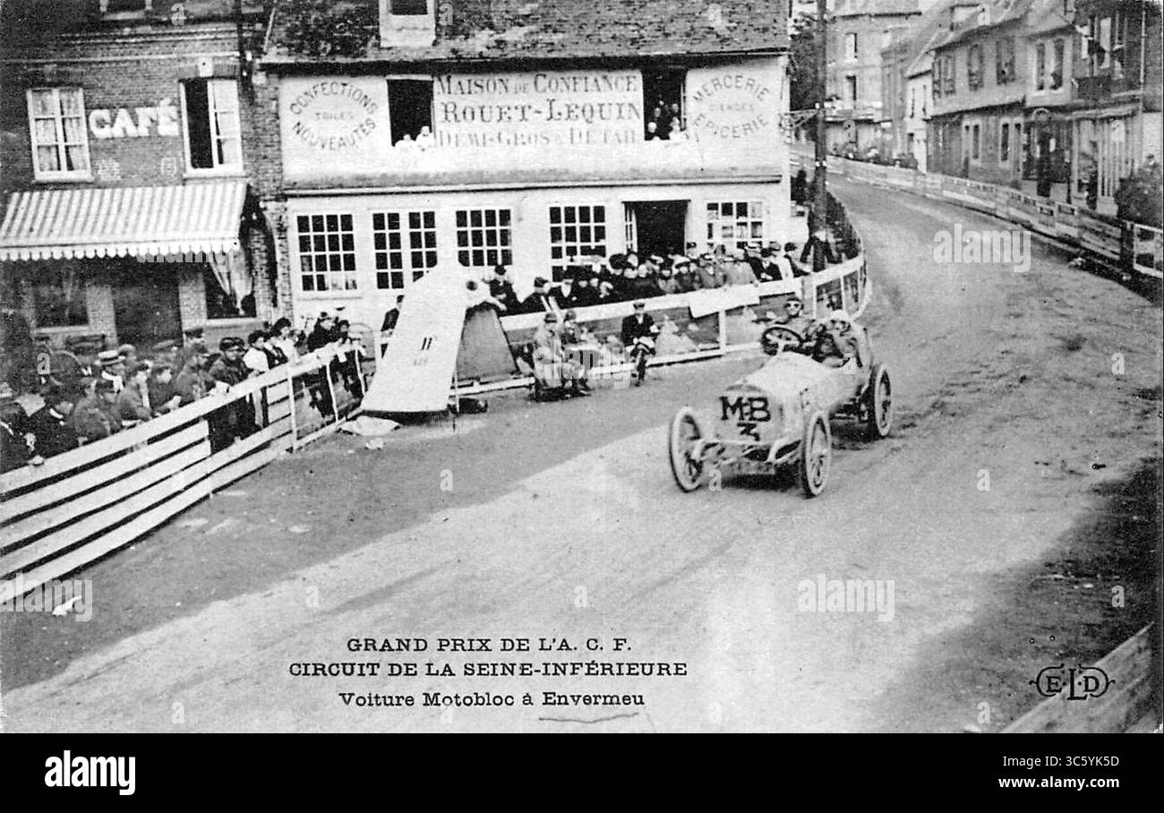 Motobloc Grand prix de la ACF. Stockfoto