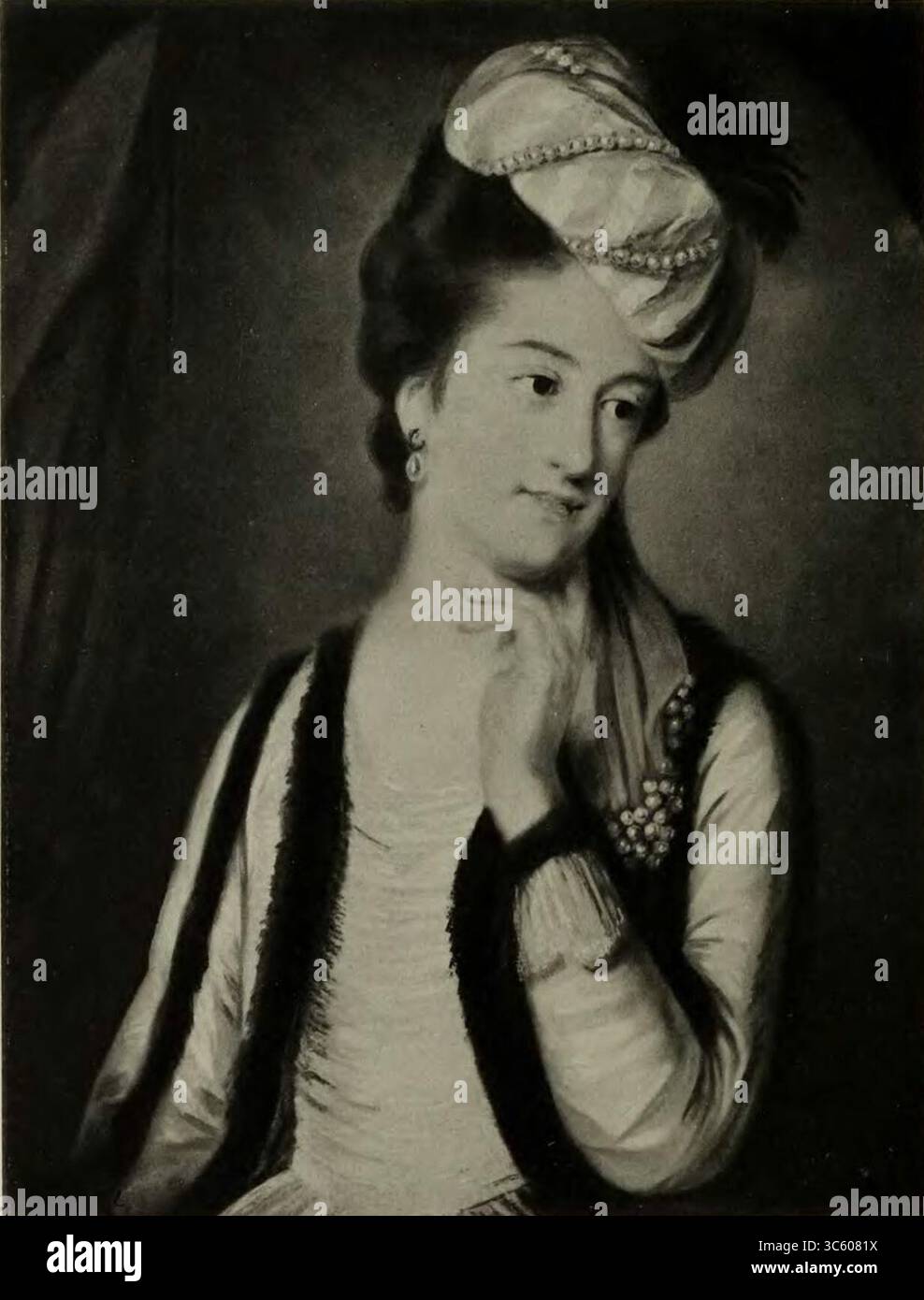 Mrs. Brownlow North (Seite 95 Erntegut). Stockfoto