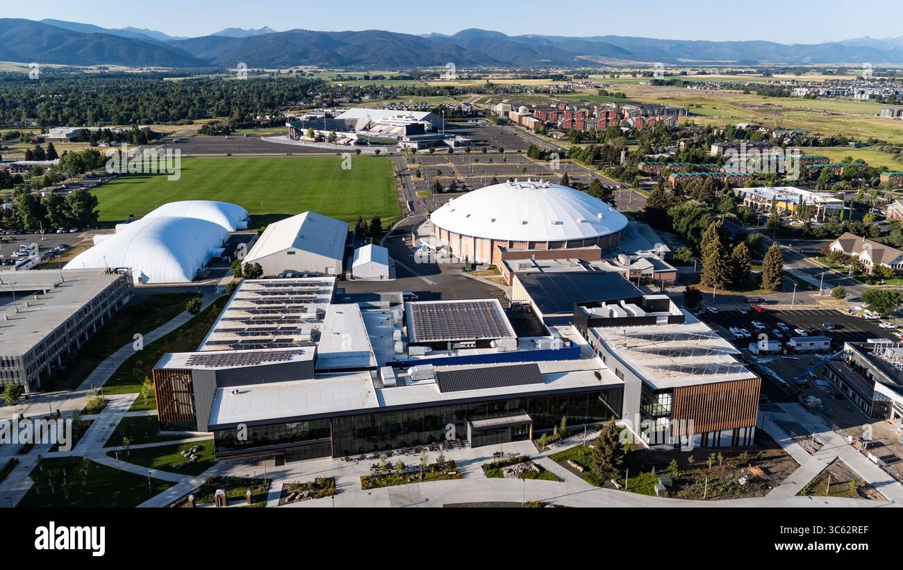 Wellnesscenter, Sportgebäude, Montana State University, Bozeman, Montana Stockfoto