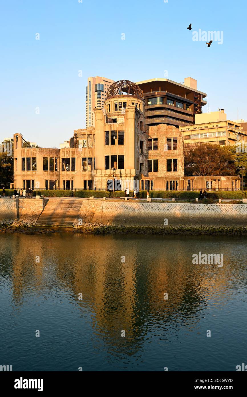 Atomic Dome Peace Park Hiroshima Japan Stockfoto