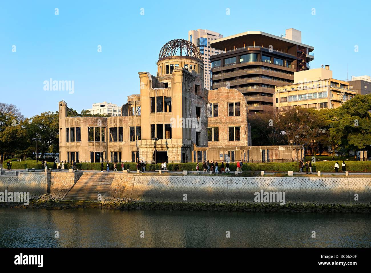 Atomic Dome Peace Park Hiroshima Japan Stockfoto