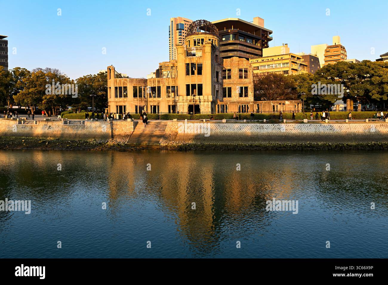Atomic Dome Peace Park Hiroshima Japan Stockfoto