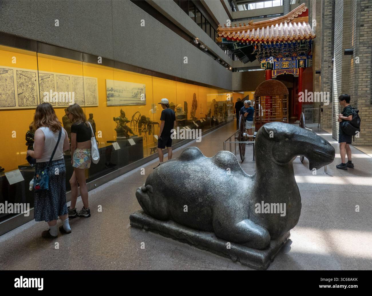 Royal Ontario Museum im Queens Park in Toronto, Kanada Stockfoto