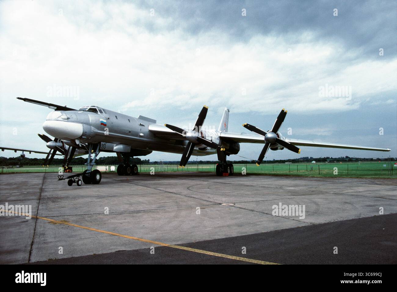 Tupolev Tu-95 Stockfoto