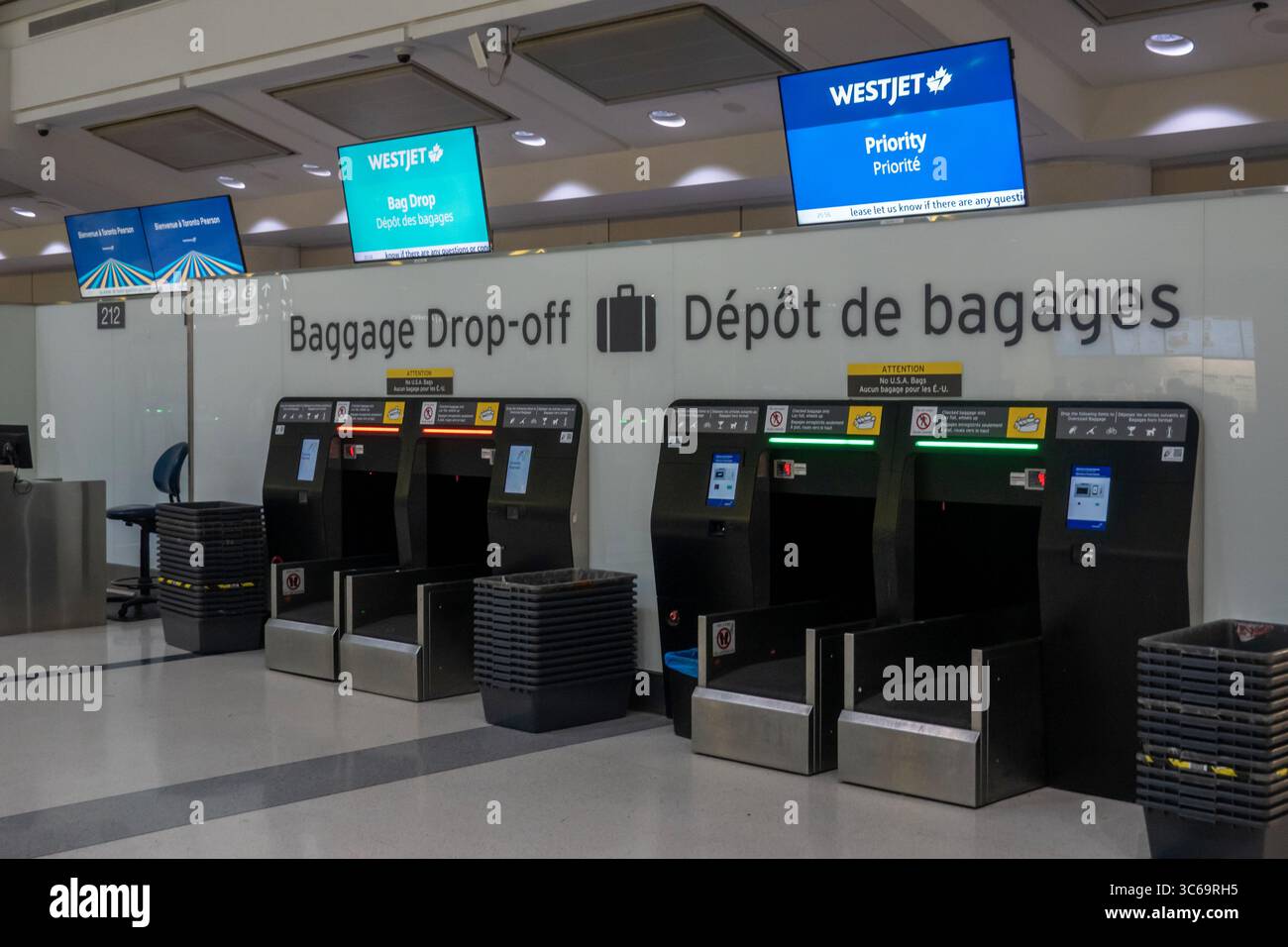Toronto Pearson International Airport in Mississauga Ontario Kanada Stockfoto