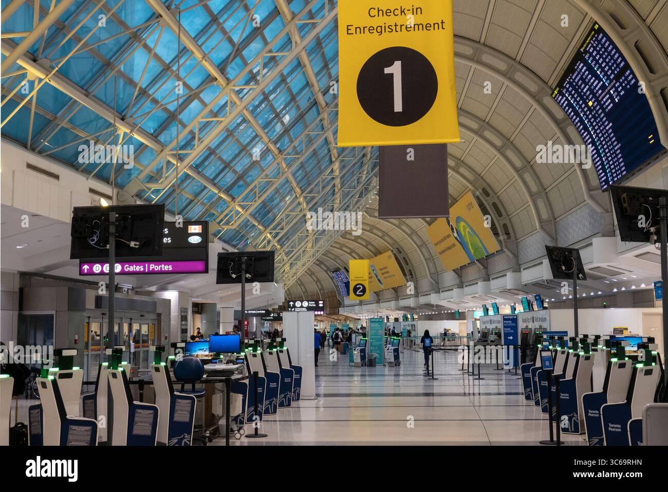 Toronto Pearson International Airport in Mississauga Ontario Kanada Stockfoto