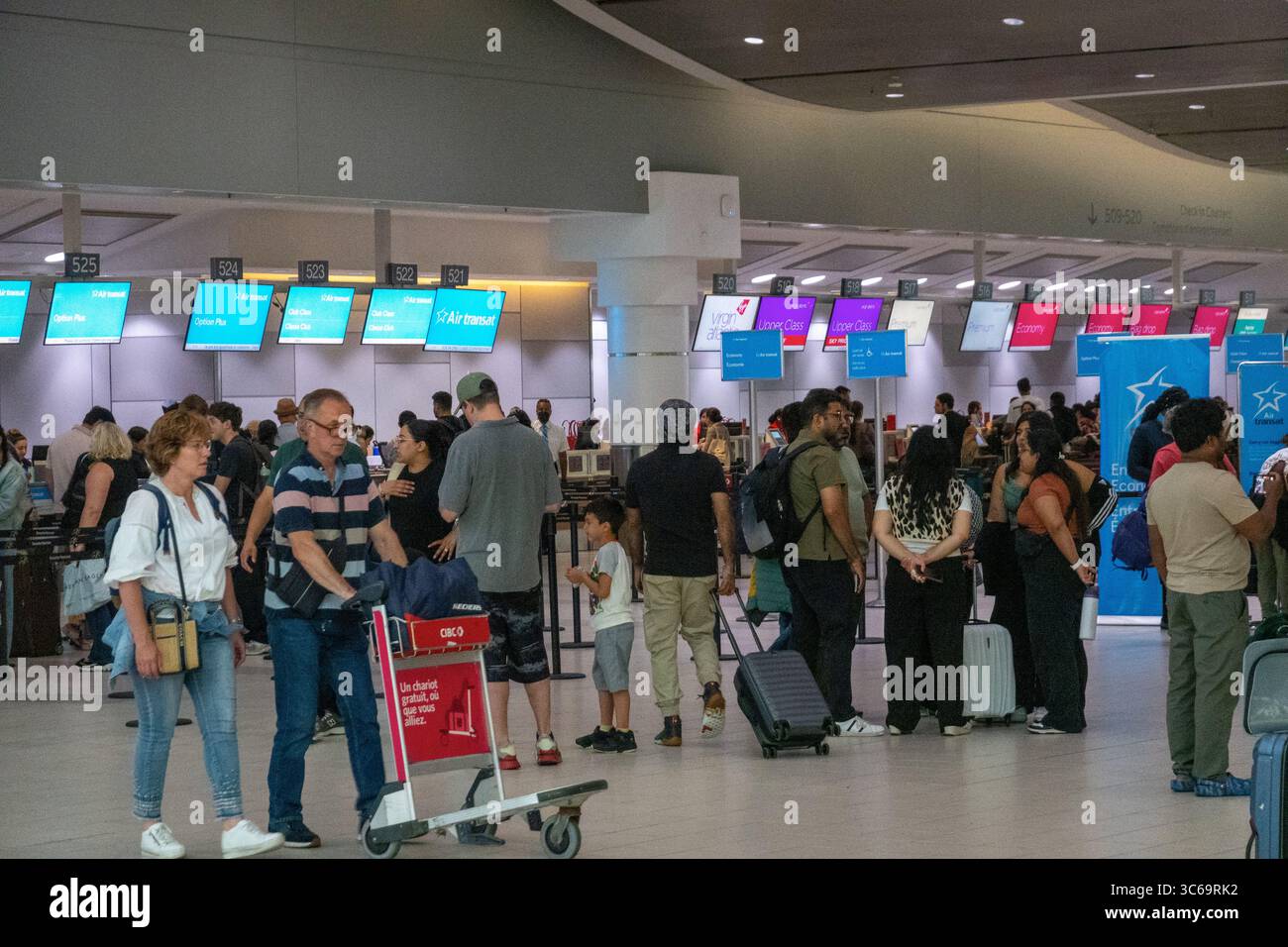 Toronto Pearson International Airport in Mississauga Ontario Kanada Stockfoto