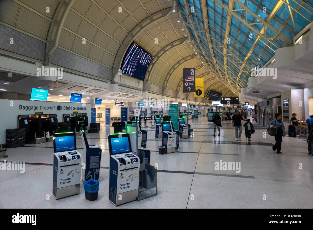 Toronto Pearson International Airport in Mississauga Ontario Kanada Stockfoto