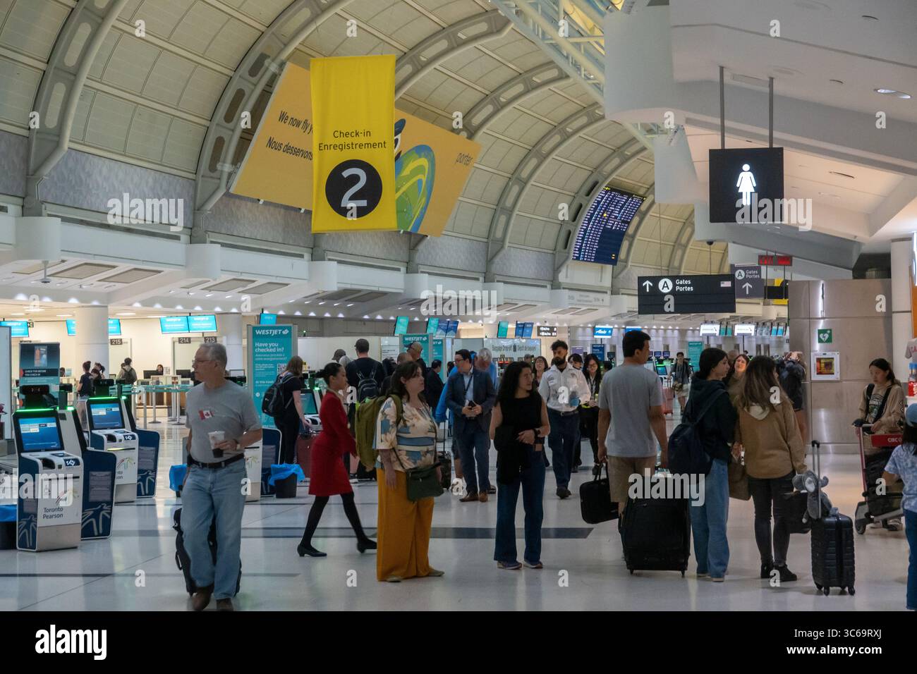 Toronto Pearson International Airport in Mississauga Ontario Kanada Stockfoto