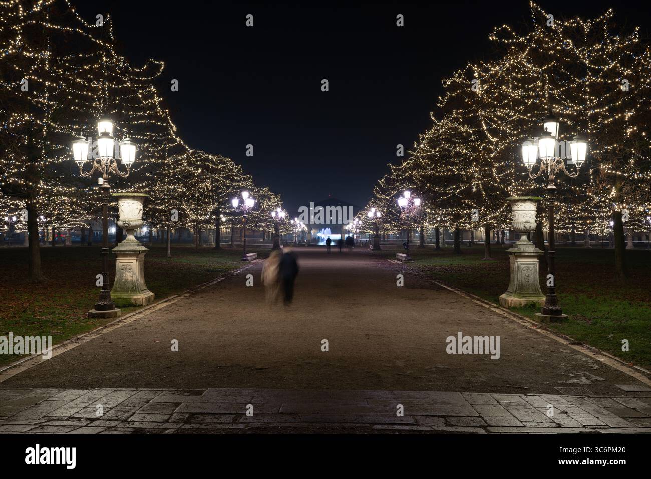 Platz Prato della Valle in Padua (Padua), Italien Stockfoto