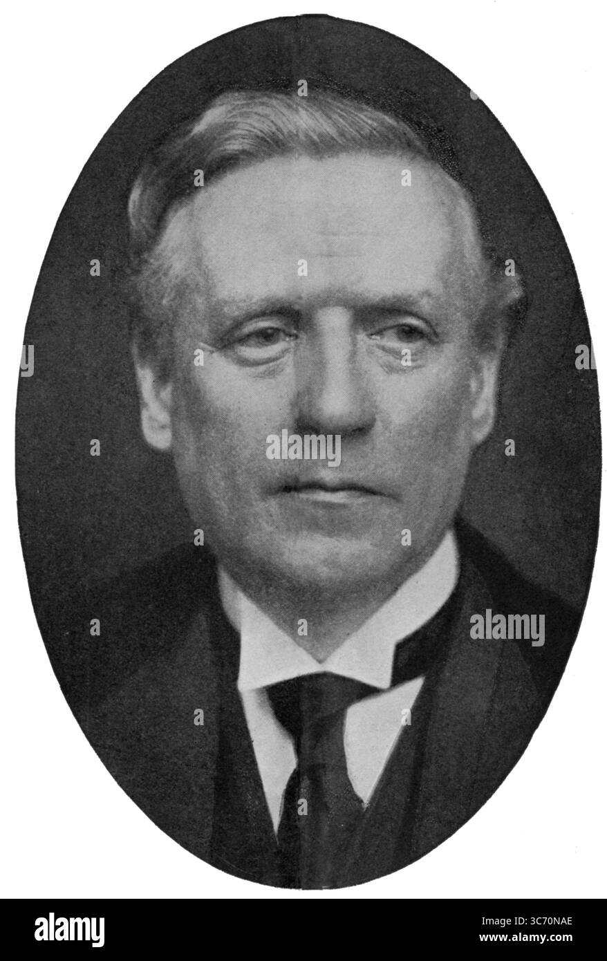 Herbert Henry Asquith, 1. Earl of Oxford and Asquith, KG, PC (12. September 1852 bis 15. Februar 1928) war von 1908 bis 1916 liberaler Premierminister des Vereinigten Königreichs. Sein Amt ist für große soziale Veränderungen bekannt, zum Beispiel für die Sozialversicherung und die Renten. Er war Premierminister während der ersten beiden Jahre des Ersten Weltkriegs und wurde 1916 durch David Lloyd George ersetzt. Nach dem Rücktritt von Henry Campbell-Bannerman am 6 . April 1908 wurde Herbert Henry Asquith neuer Premierminister und Campbell-Bannerman starb am 22 . April 1908 . Stockfoto