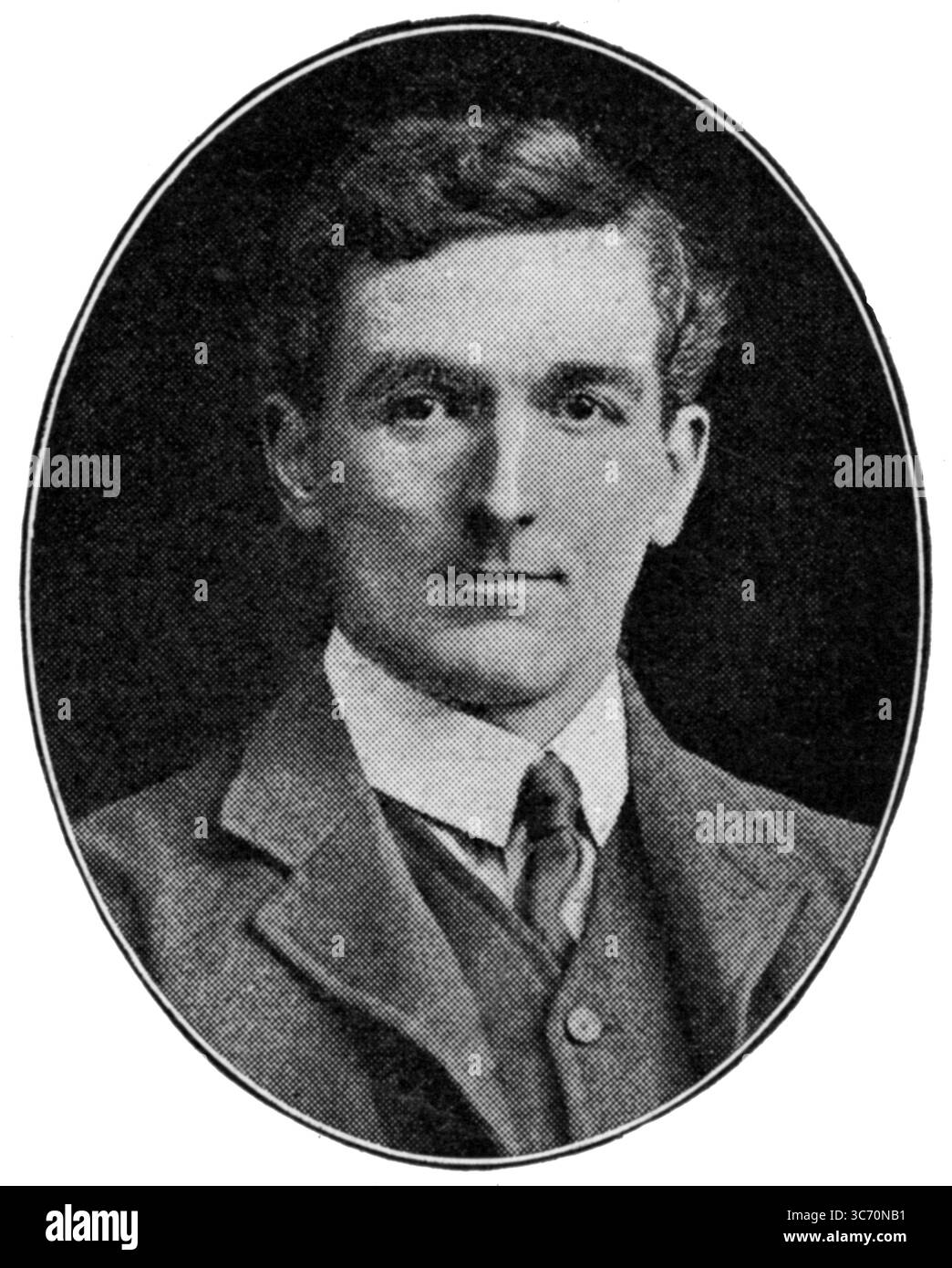 Herr C. B. Fry - County Cricket Spieler für Sussex Charles Burgess Fry zog es vor, durch seine Initialen bekannt zu sein. Er gilt als großer englischer Held in seinen Sportspieltagen, war ein großartiger Schlagmann zu einer Zeit, als das englische Cricket auf dem Höhepunkt stand, ein internationaler Fußballspieler, Mitinhaber des Weltweiten-Sprung-Rekords während seiner Studienzeit und ein herausragender Amateur-Allrounder. Er war ein renommierter Oxford-Gelehrter. Stockfoto