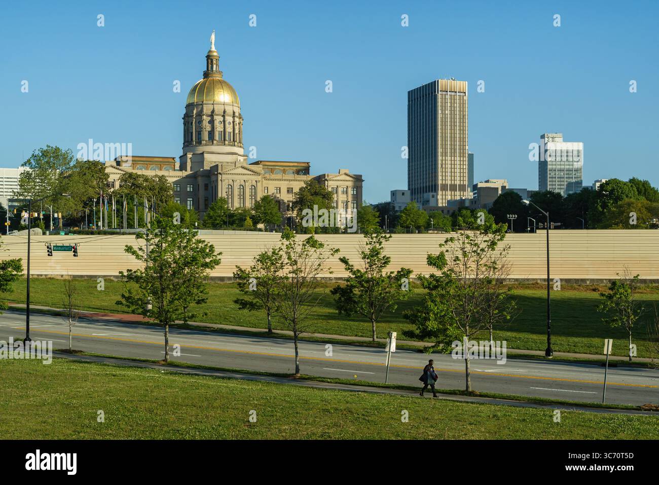 Georgia State Capitol in Downtown Atlanta Stockfoto