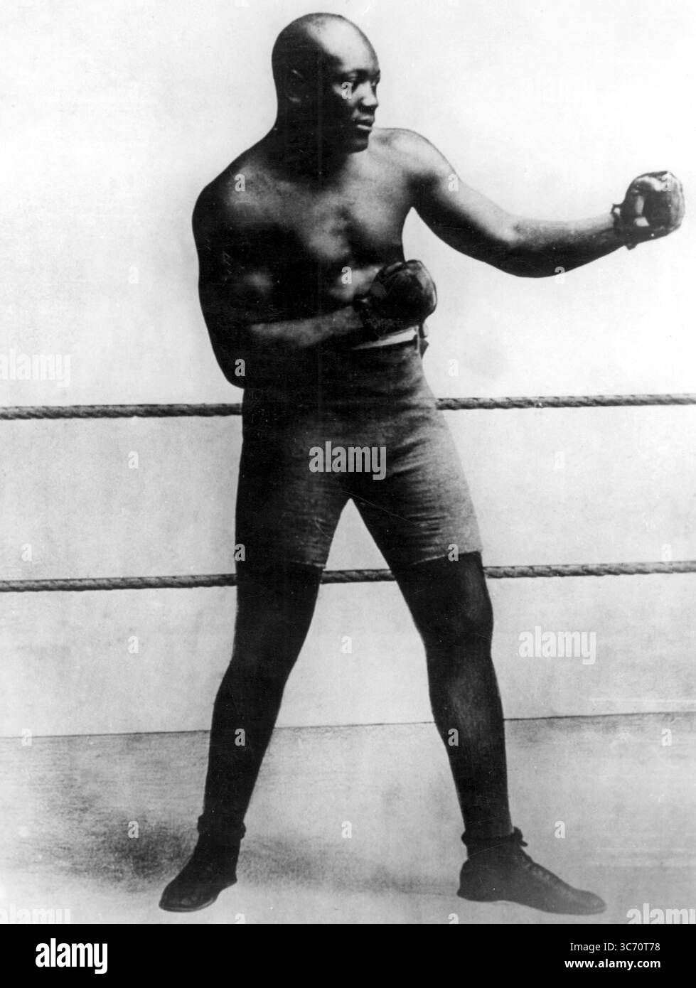 Jack Johnson. 1907 Stockfoto