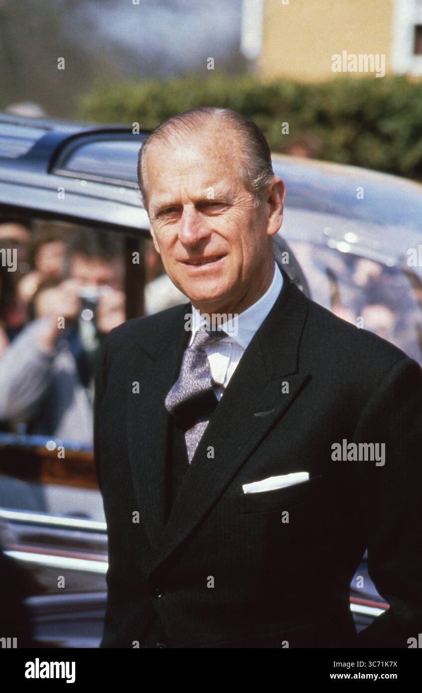 Prinz Philip Stockfoto