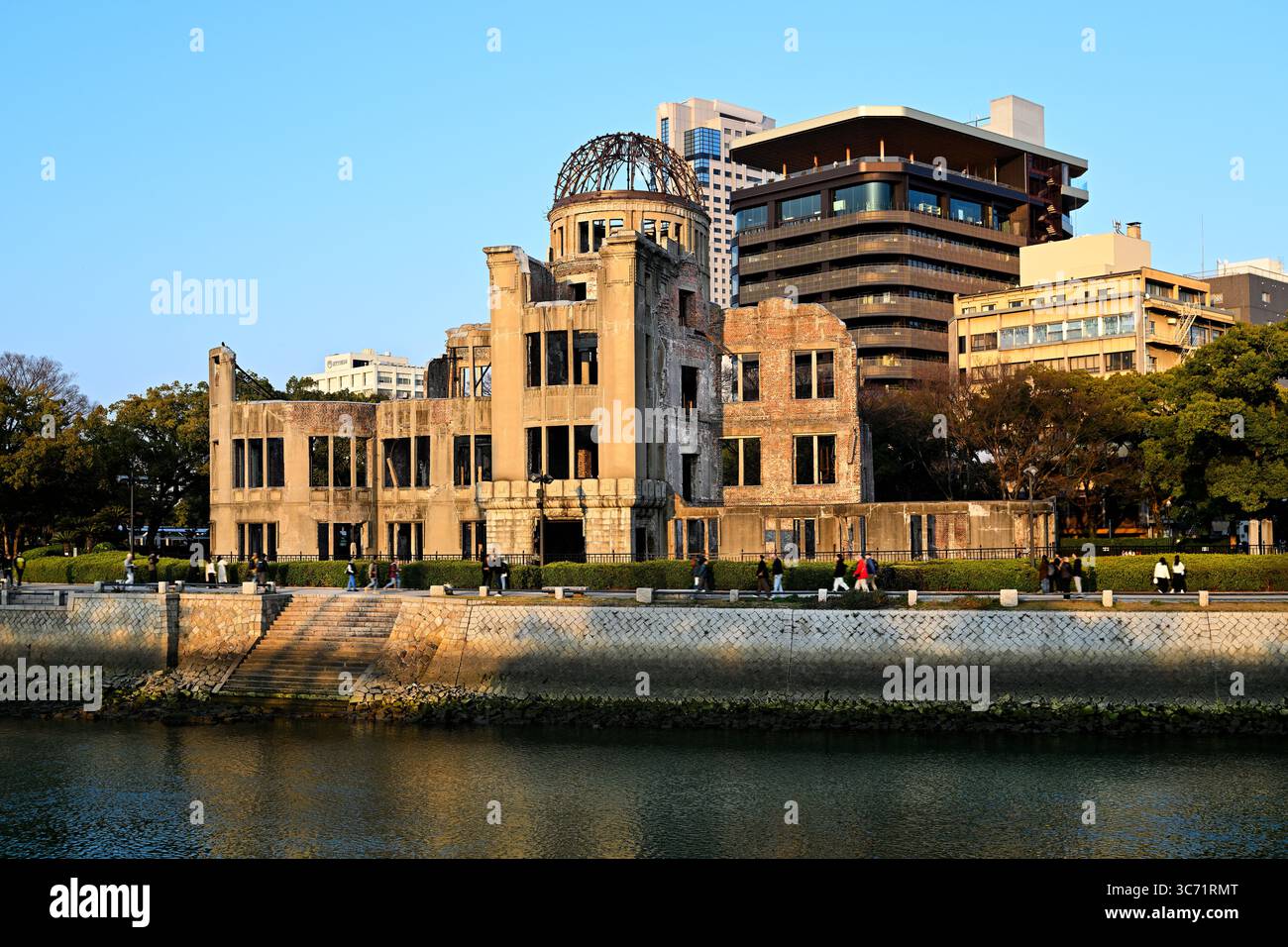 Atomic Dome Peace Park Hiroshima Japan Stockfoto