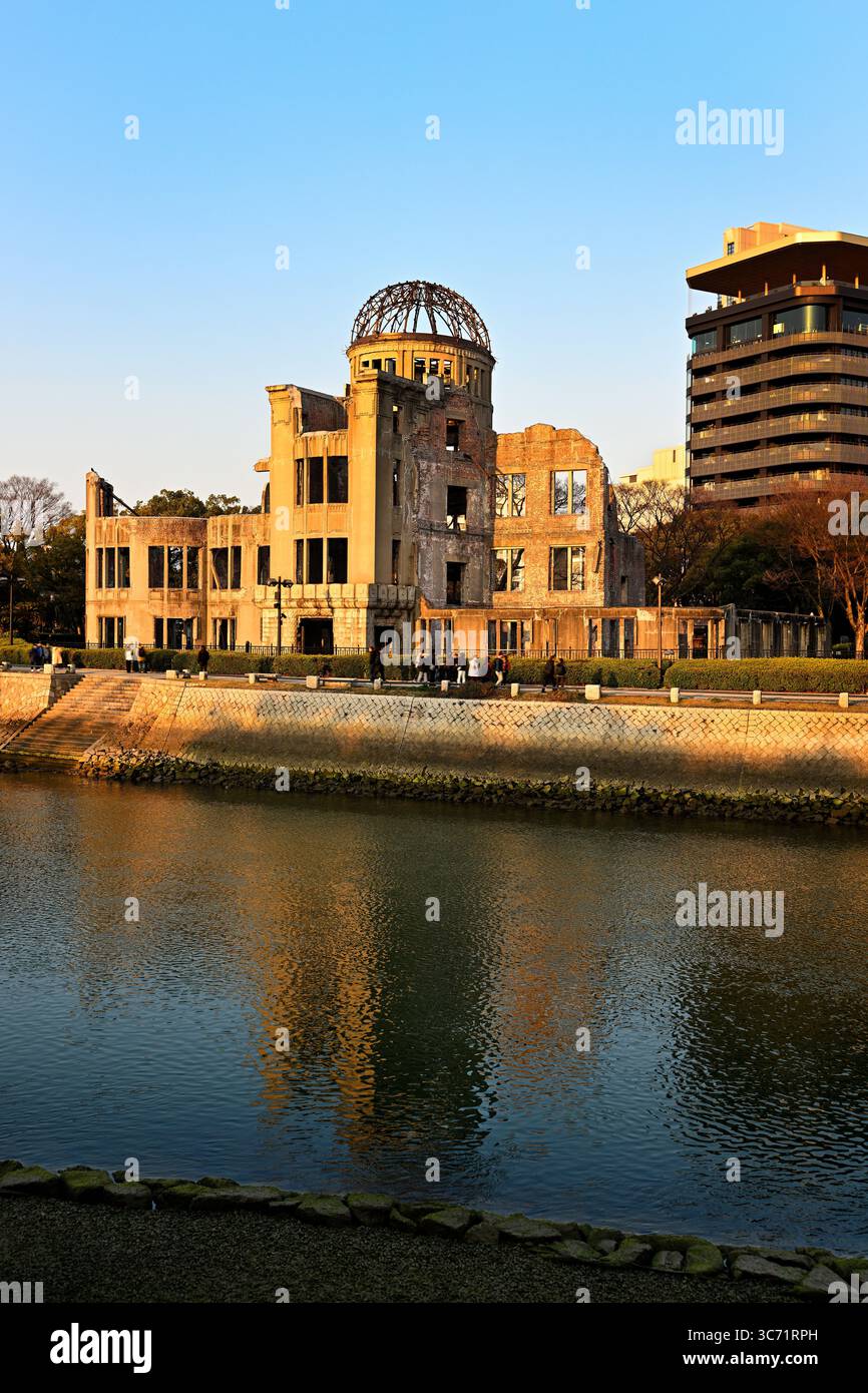 Atomic Dome Peace Park Hiroshima Japan Stockfoto