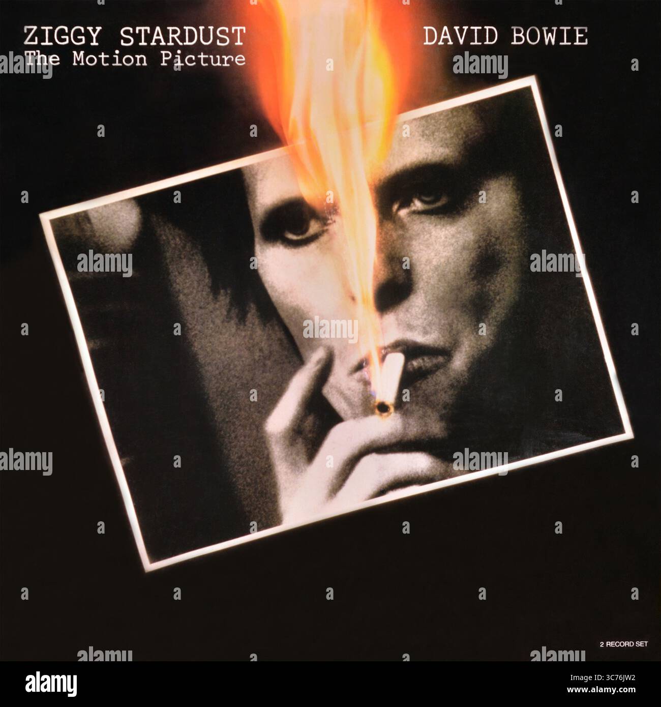 David Bowie - Ziggy Stardust (The Motion Picture) - Vinyl-Album-Cover - 1983 Stockfoto