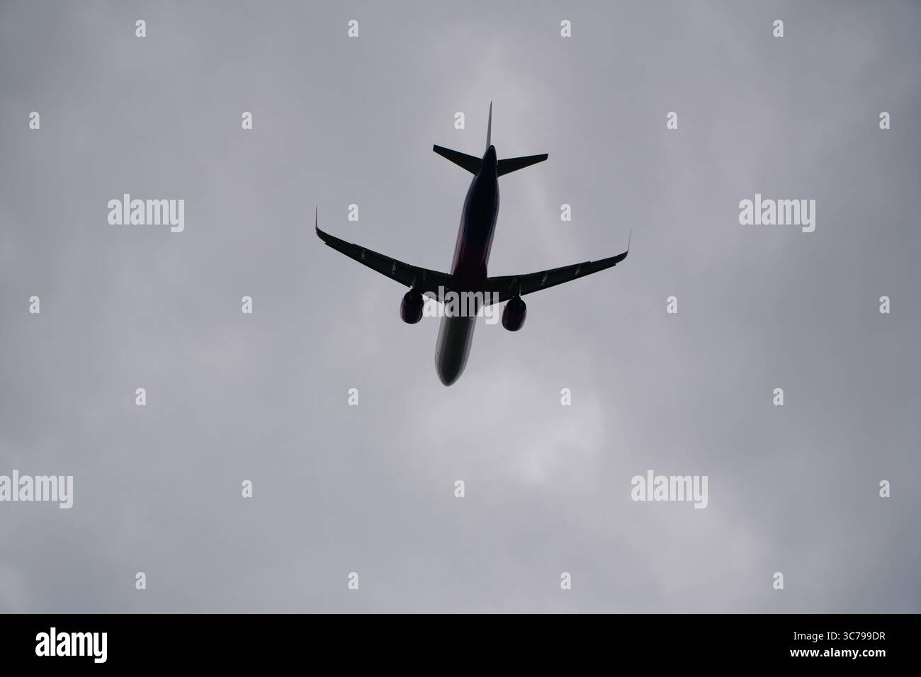 Wizz Air Airbus A321 - Birmingham International Airport Stockfoto