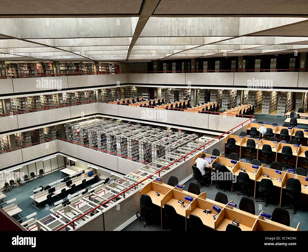 SOAS Universitätsbibliothek Lonely 2025 Stockfoto