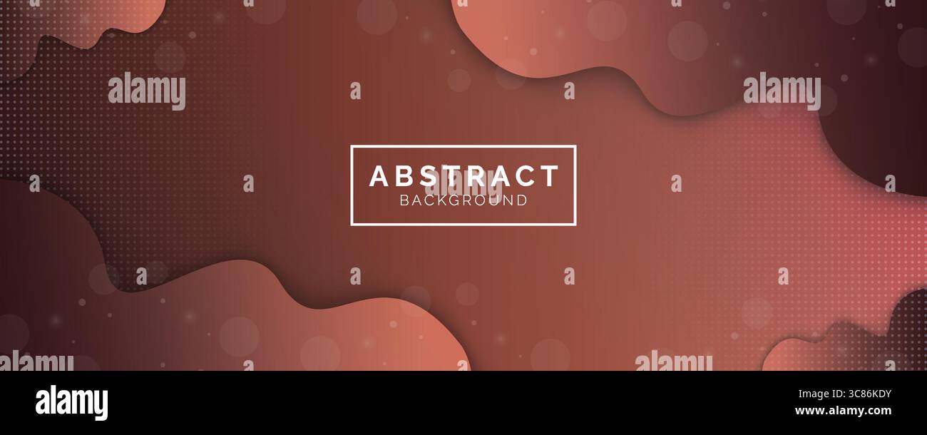 Futuristischer dunkelbrauner abstrakter Hintergrund mit goldenen Linien und Schatten, geometrische Formen überlappen Schichten, grafisches Muster Banner Vorlage Design Stock Vektor