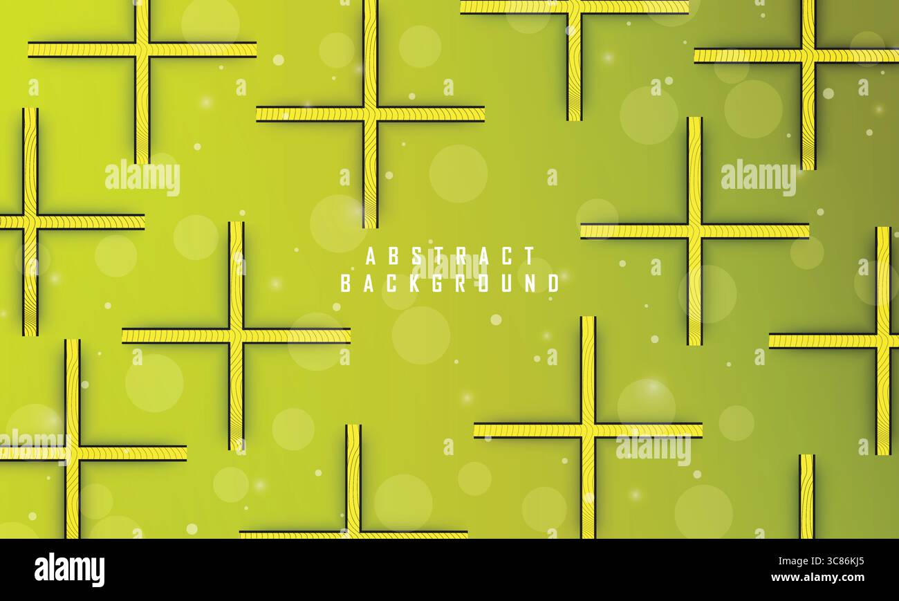 Futuristischer Hintergrund mit abstrakten Linien und Schatten, geometrische Formen überlappen Ebenen, grafisches Muster Banner Vorlage Design Stock Vektor