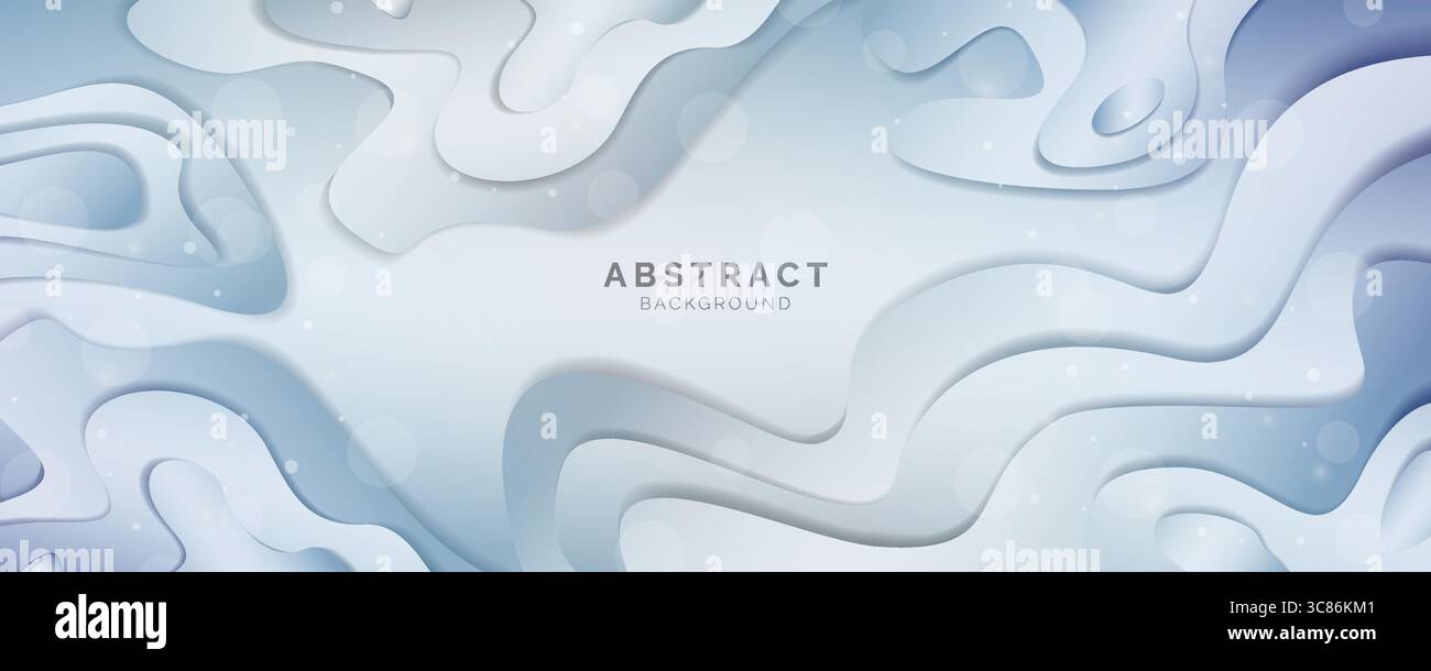 Abstrakte moderne Farbverlaufsfarbe flüssige Form Hintergrund, Vorlage für Website, Banner Kunst, Posterdesign, Tapete, Vektorabbildung Stock Vektor