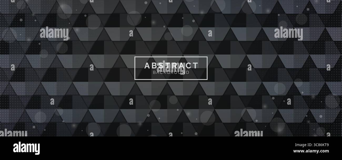 Abstrakter Hintergrund flüssige Form dunkelschwarze Komposition, moderne Vorlage für Website, Bannerkunst, Posterdesign, Vektorillustration Stock Vektor