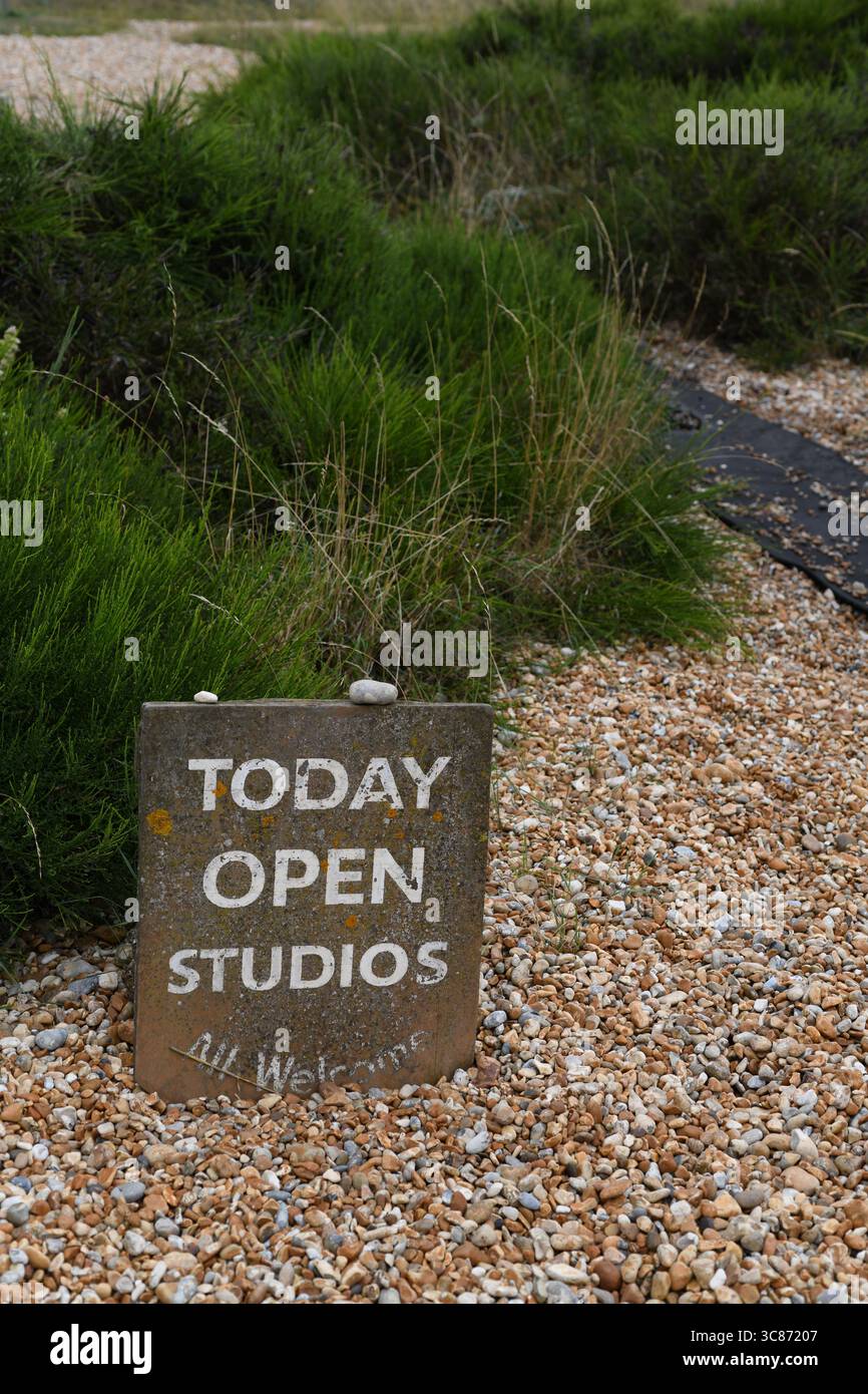 Beach Art Studio Stockfoto