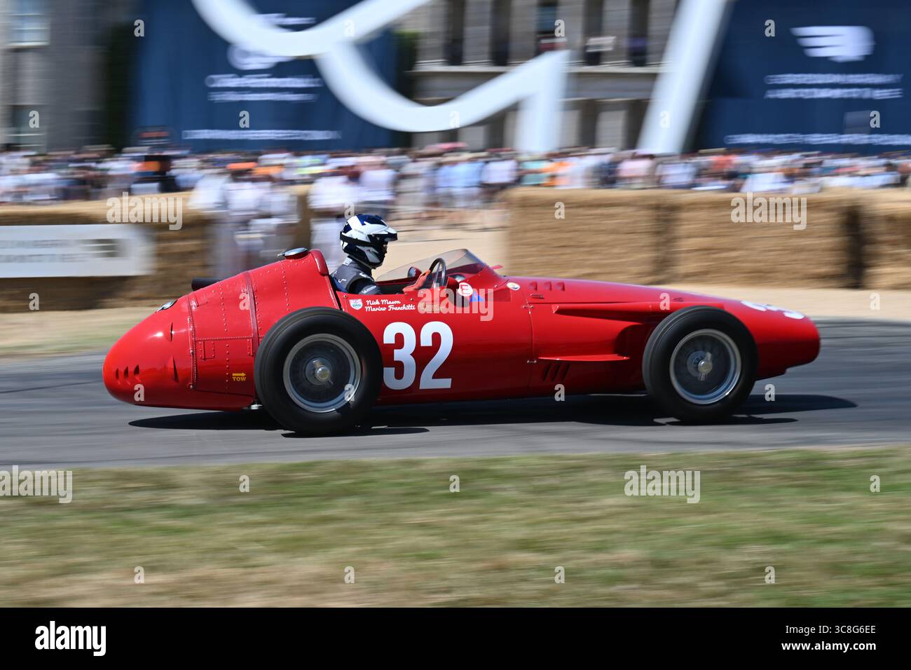 Marino Franchitti, Maserati 250F, F1 75 - die Pioniere, die ersten Jahre der Formel-1-Motoren wurden an der Front platziert, mit italienischen Teams - Ferrari an Stockfoto