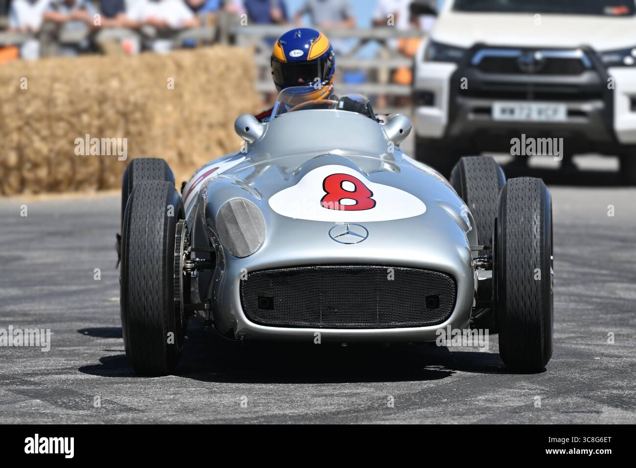 Marcus Breitschwerdt, Mercedes-Benz W196, F1 75 - die Pioniere, die ersten Jahre der Formel-1-Motoren wurden an der Front platziert, mit den italienischen Teams Fe Stockfoto