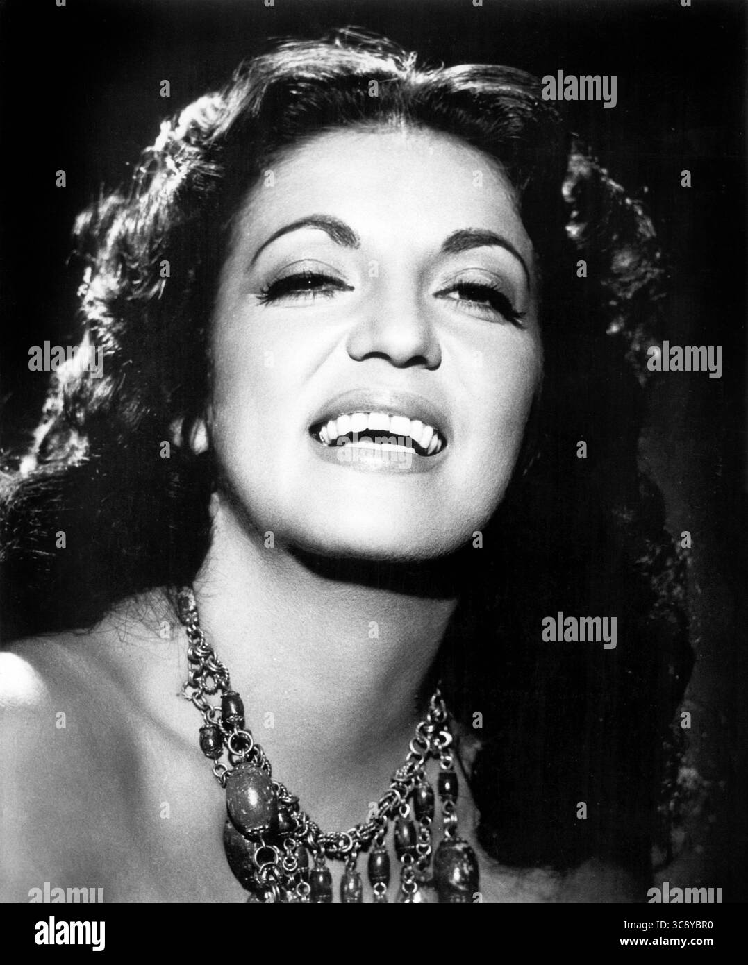 20. April 2020, USA: Katy Jurado, Head and Shoulders Publicity Portrait for the Film, ''Barabbas'', Dino de Laurentiis Cinematografica, Columbia Pictures, 1961 (Credit Image: © JT Vintage/Glasshouse Via ZUMA Wire) Stockfoto