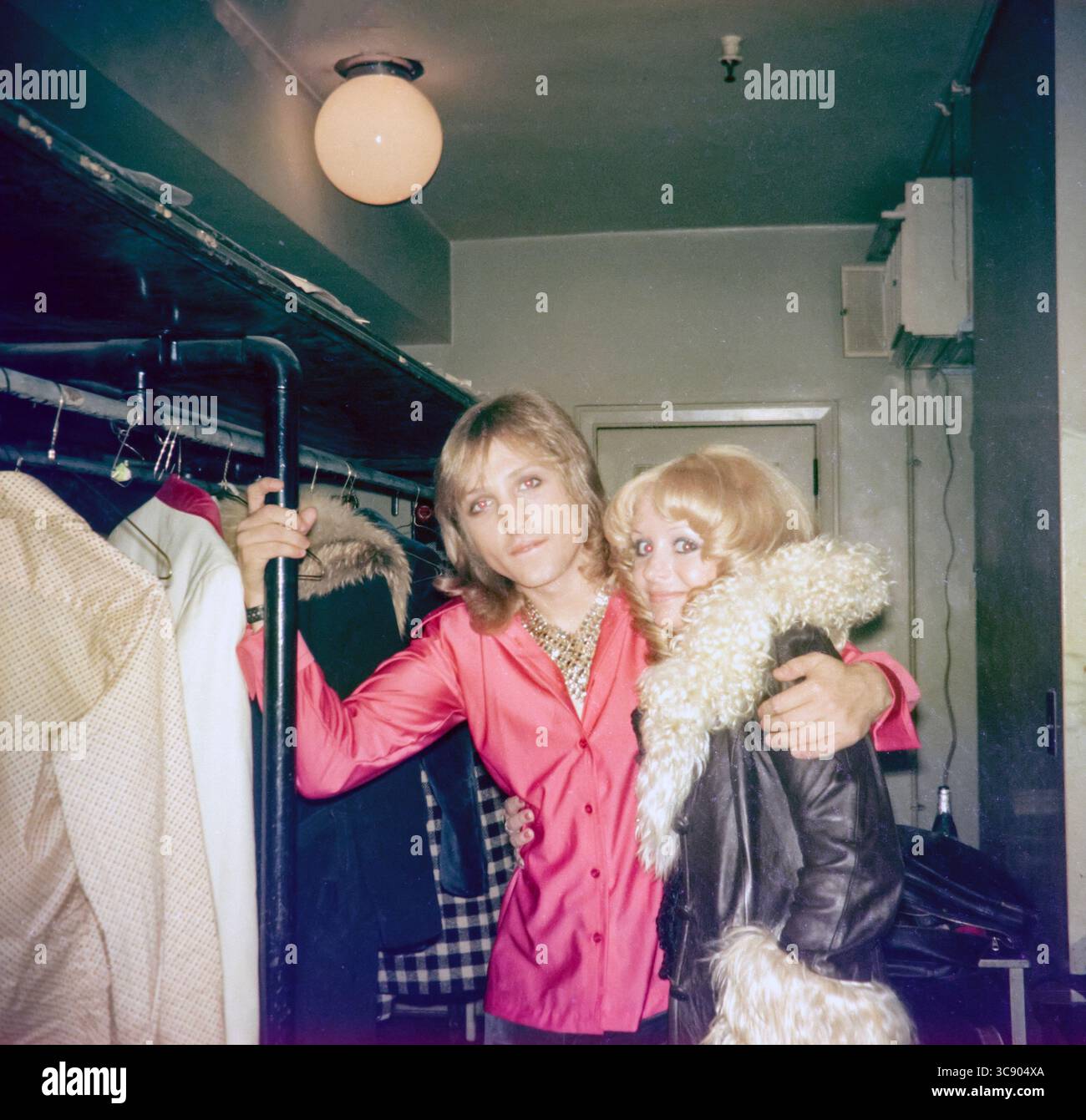 Dale Griffin. Schlagzeuger der britischen Rockband Mott The Hoople. Stockfoto