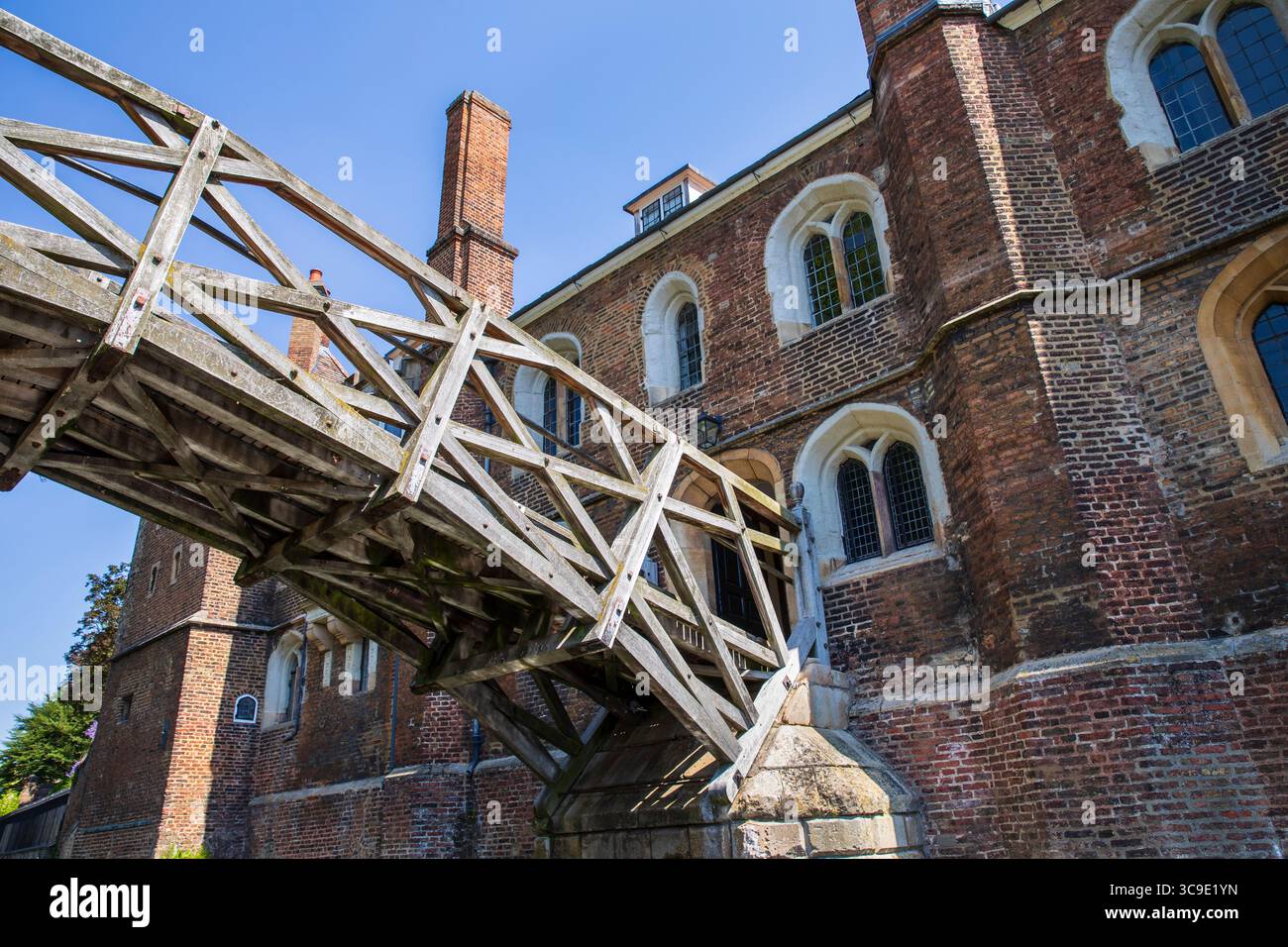 Mathematische Brücke, cambridge Stockfoto