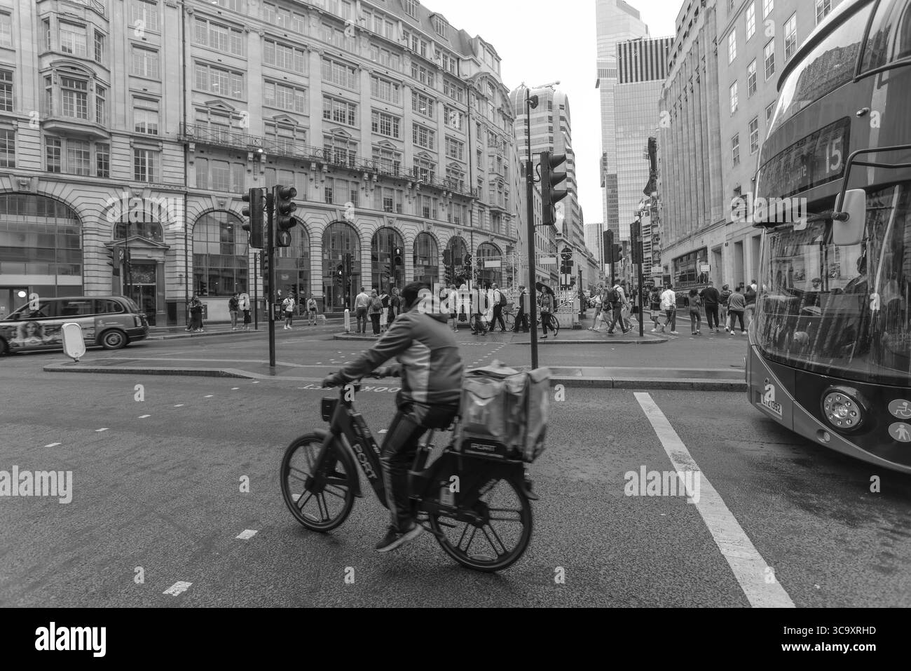 Um London West End East End und Brick Lane Stockfoto
