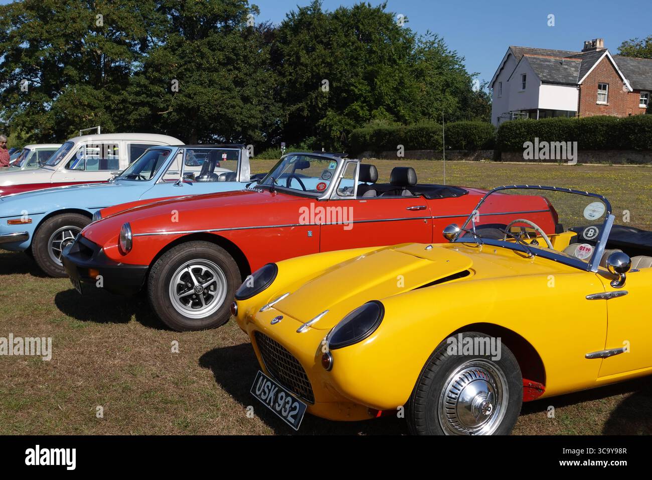 Oldtimer-Sportwagen Stockfoto