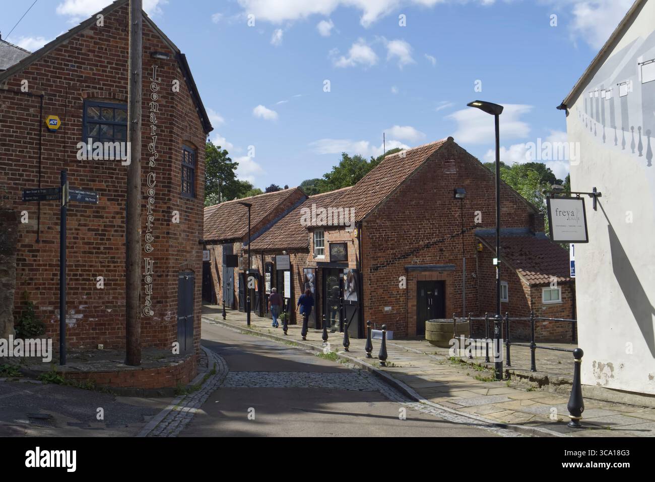 Fowlers Yard, Creative Workspaces, Durham, England, Großbritannien Stockfoto