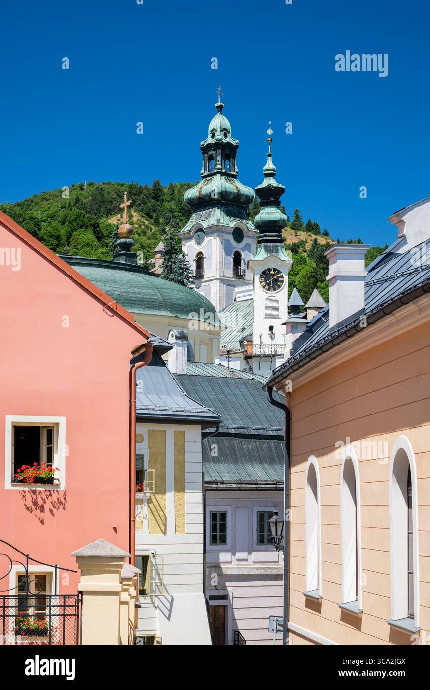 Banska Stiavnica, Banska Bystrica, Slowakei Stockfoto