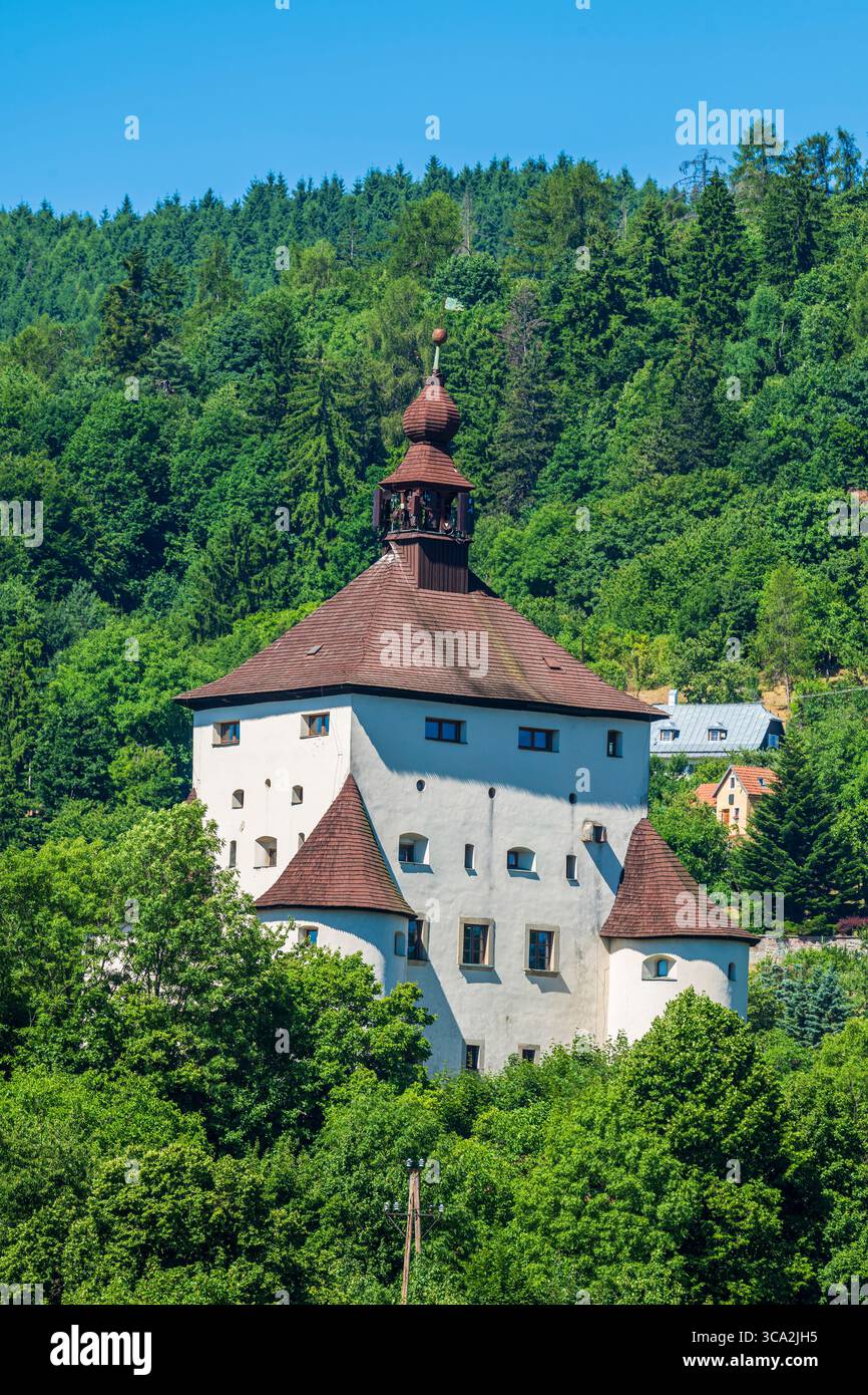 Neue Burg (Novy Zamok), Banska Stiavnica, Banska Bystrica, Slowakei Stockfoto