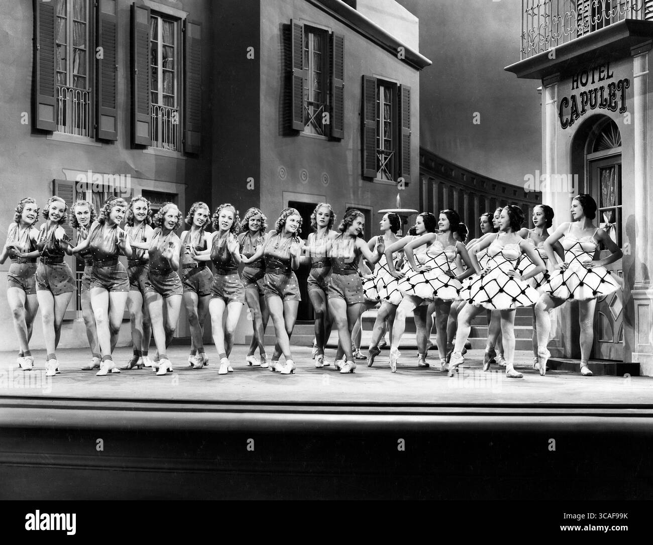 14. September 2022, USA: Goldwyn Girls, am Set des Films, „The Goldwyn Follies“, United Artists, 1938 (Bild: © JT Vintage/Glasshouse Via ZUMA Press Wire) Stockfoto