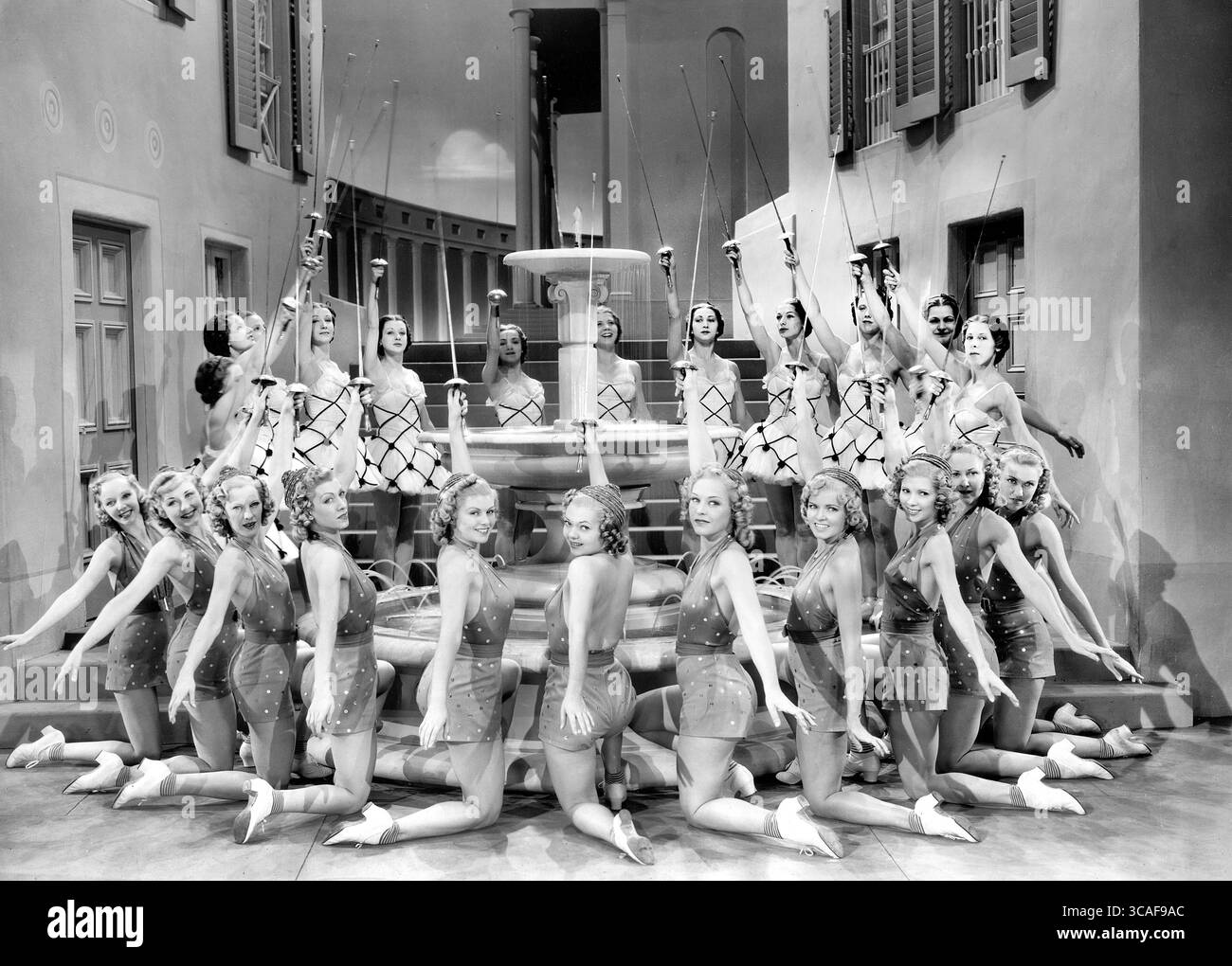 14. September 2022, USA: Goldwyn Girls, am Set des Films, „The Goldwyn Follies“, United Artists, 1938 (Bild: © JT Vintage/Glasshouse Via ZUMA Press Wire) Stockfoto