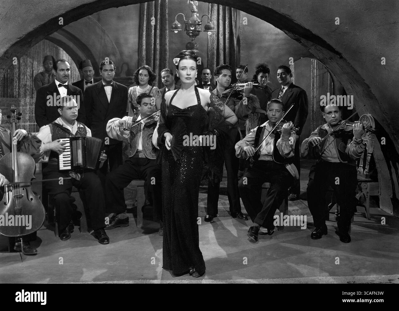 19. Oktober 2022: Patricia Morison, am Set des Films, „Sofia“, Film Classics, 1948 (Foto: © JT Vintage/Glasshouse Via ZUMA Press Wire) Stockfoto