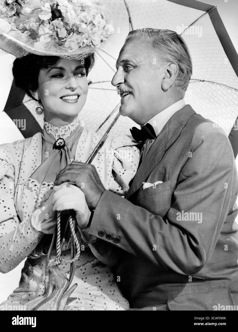 14. November 2022: Agnes Moorehead, Frank Morgan, am Set des Films, ''Sommerferien'', MGM, 1948 (Bild: © JT Vintage/Glasshouse Via ZUMA Press Wire) Stockfoto