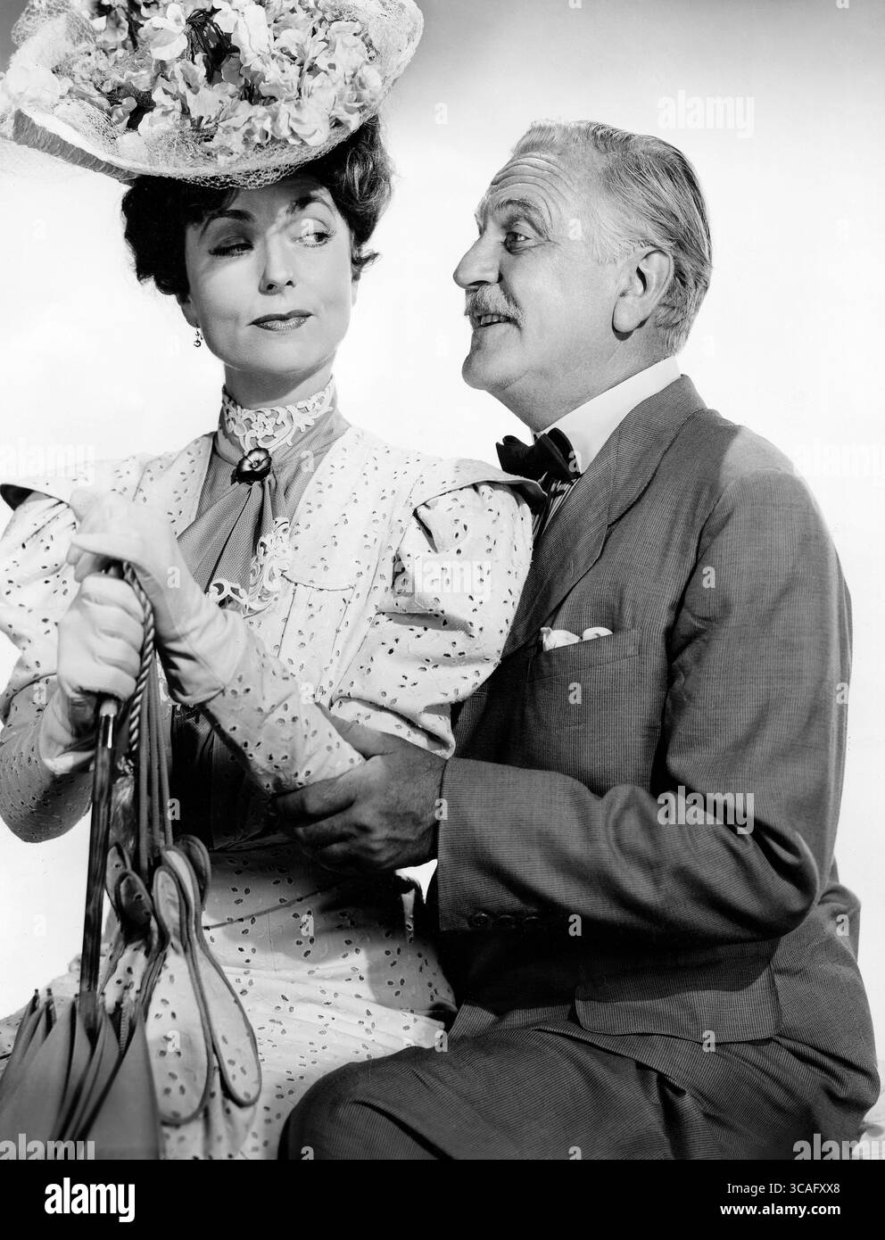 14. November 2022: Agnes Moorehead, Frank Morgan, am Set des Films, ''Sommerferien'', MGM, 1948 (Bild: © JT Vintage/Glasshouse Via ZUMA Press Wire) Stockfoto