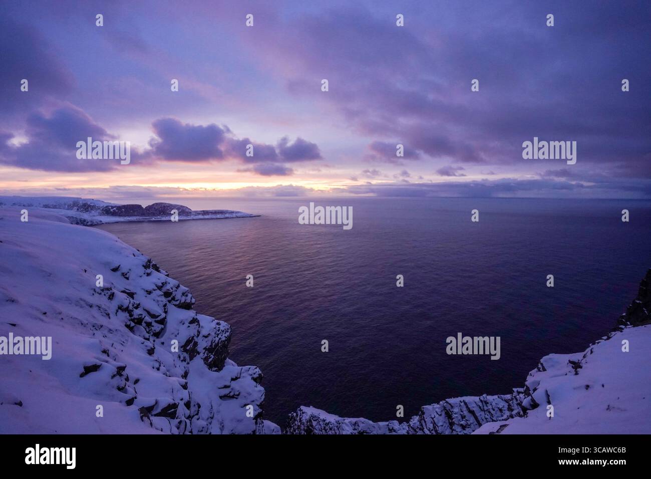 nordkap norwegen Wahrzeichen, nördlichster Punkt, Polarkreis Stockfoto
