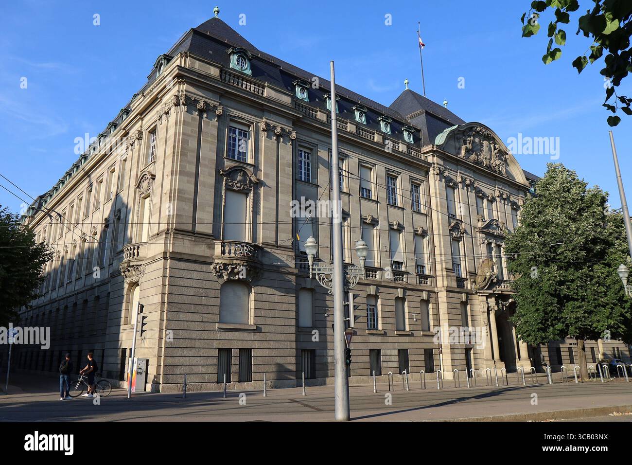Präfektur BAS-Rhin, Außenansicht, Stadt Straßburg, Département Bas-Rhin, Frankreich Stockfoto