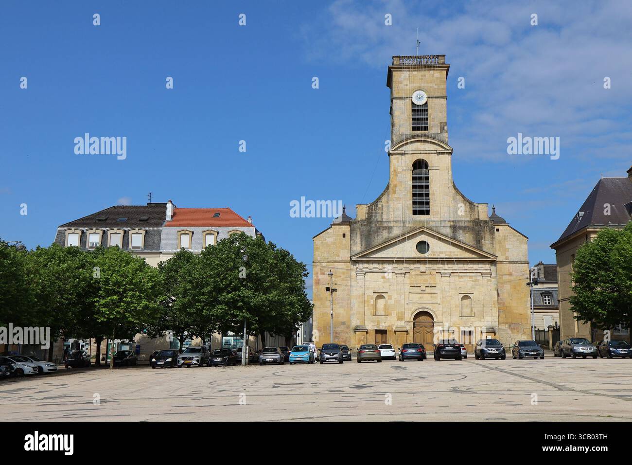 Saint-Dagobert Church, Longwy, Meurthe et Moselle, Frankreich Stockfoto